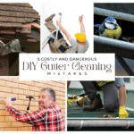 An image of DIY Gutter Cleaning Mistakes