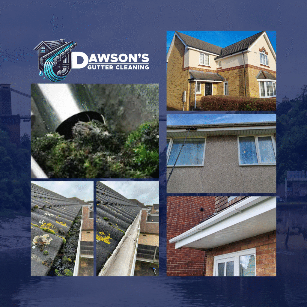 An image of Dawson's Gutter Cleaning portfolio of services