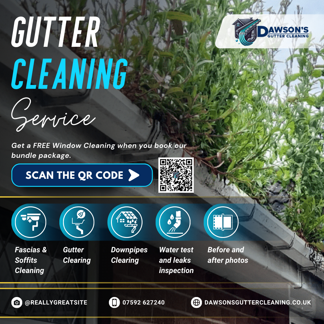 An image of Dawson's Gutter Cleaning in Bristol ads.